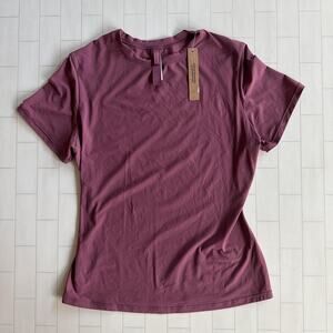 NWT SKIMS Fit Everybody Short Sleeve - Beet M*